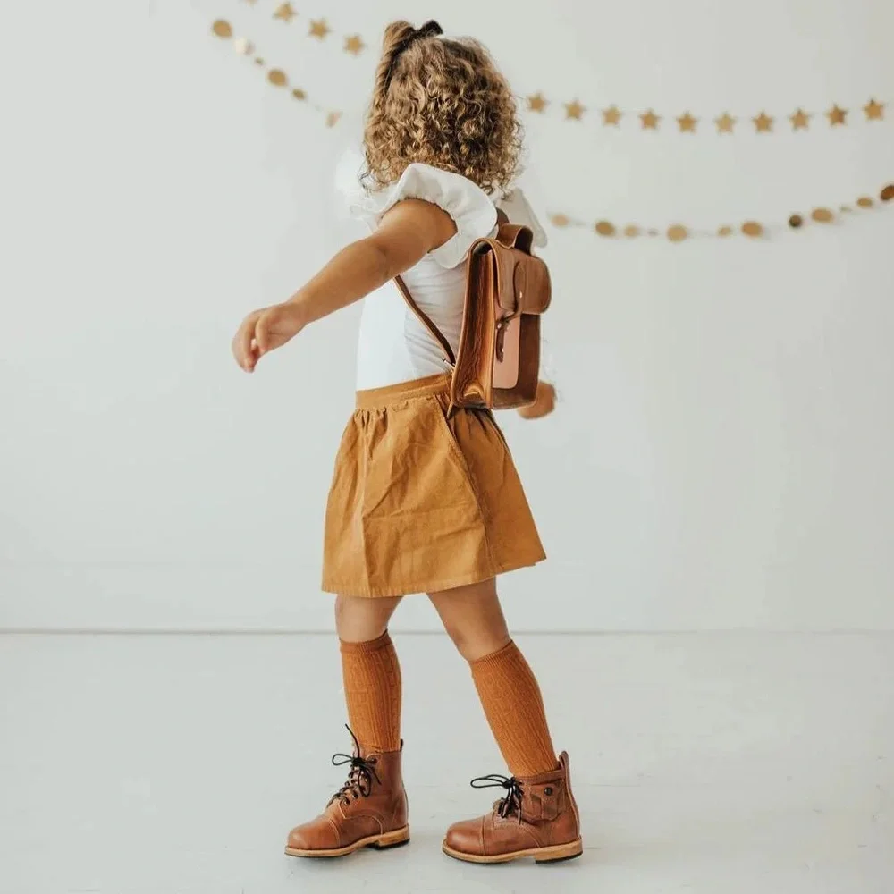 Mikoleon | Heirloom Luxe Classic Artisan Made Leather Kids Boots